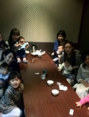 あかちゃんとランチ同窓会