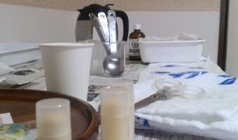 手作りリップクリーム