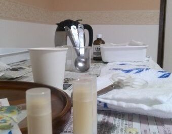 手作りリップクリーム