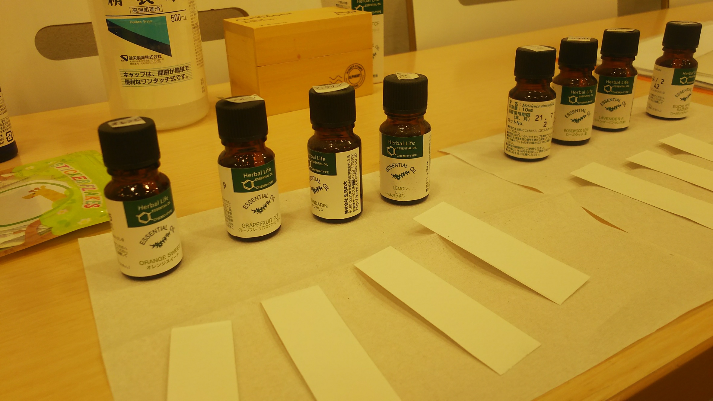 ニコニコ笑顔とふわふわ粘土＆アロマスプレー